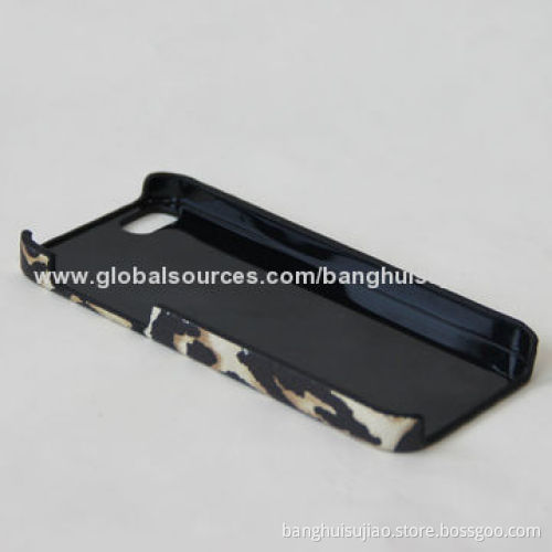 Fashionable Leopard Pattern Mobile Phone Holster for iPhone 5/5S, to Give You Best Protection